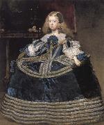 Diego Velazquez Infanta Margarita Teresa in a blue dress oil painting artist
